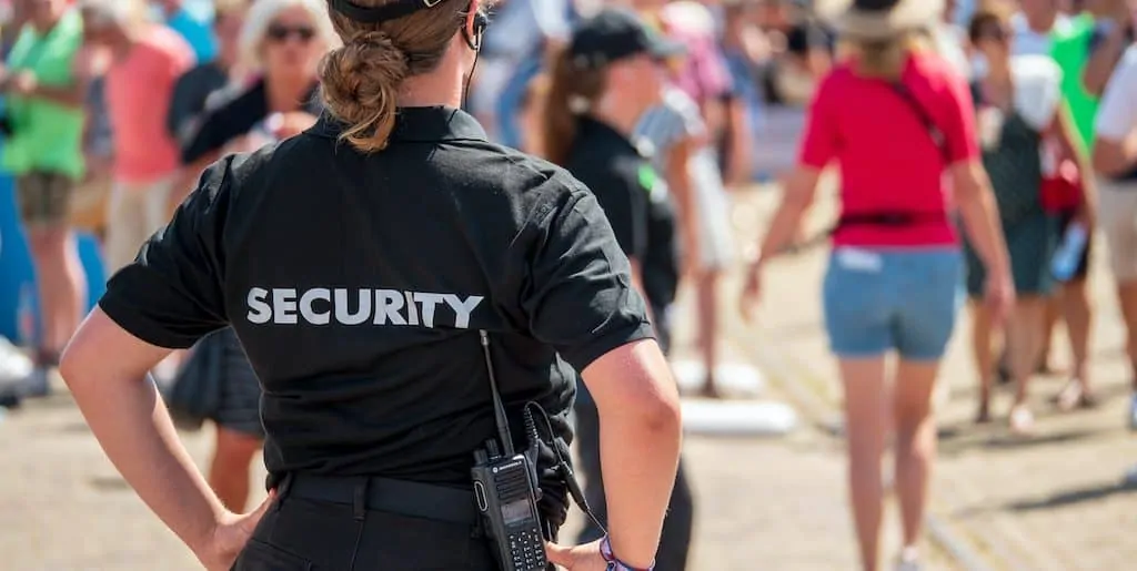 crowd control security